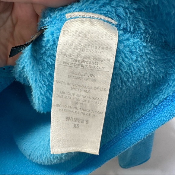 Patagonia ReTool Snap-T Fleece Blue Pullover Size XS - Picture 5 of 7